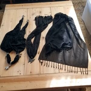 Black scarves